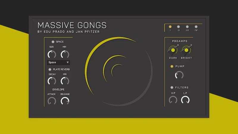 Massive Gongs interface