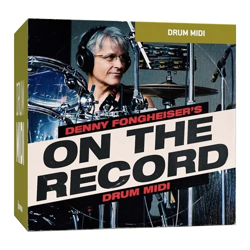 Toontrack Drum MIDI On the Record interface