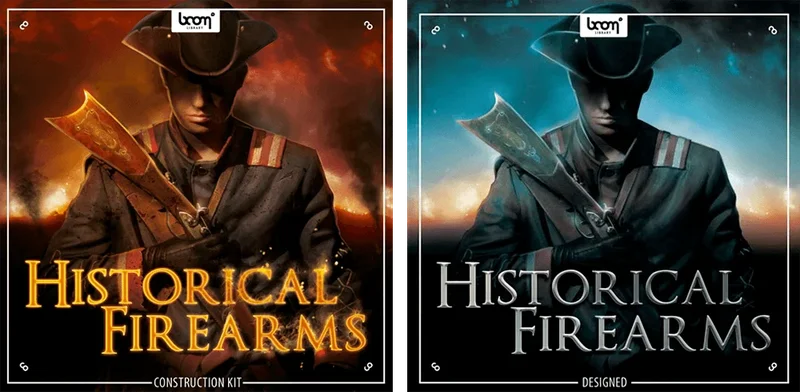 BOOM Library Historical Firearms interface