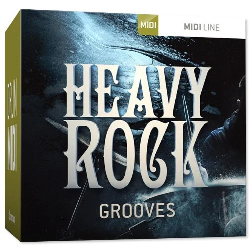 Toontrack Drum MIDI Heavy Rock Grooves interface
