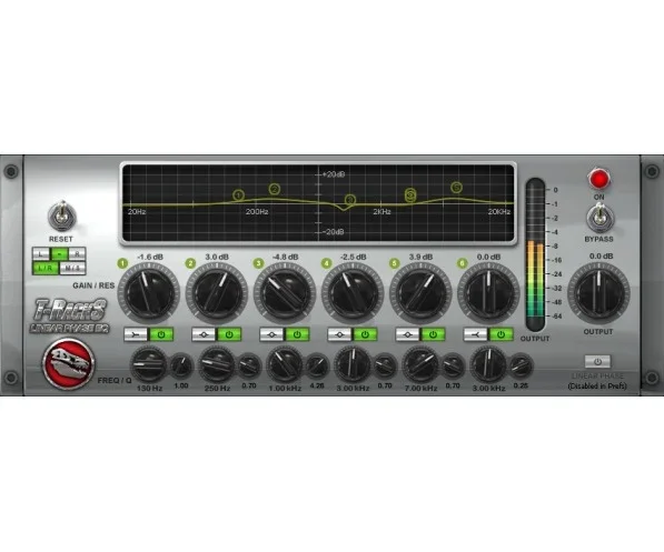 IK Multimedia T-RackS Linear Phase Equalizer interface