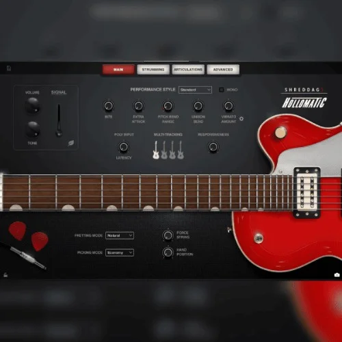 Impact Soundworks Shreddage 3 Hollomatic interface