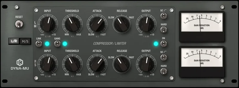 IK Multimedia T-RackS Dyna-Mu interface