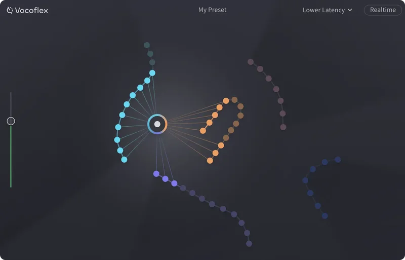 Dreamtonics Vocoflex interface