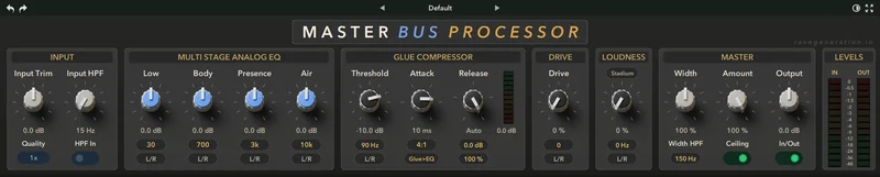 Rave Generation Master Bus Processor interface