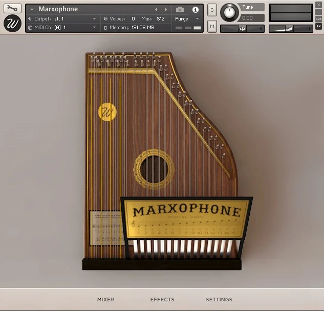 Wavesfactory Marxophone interface