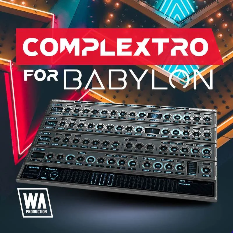 W. A. Production Complextro for Babylon 1 interface