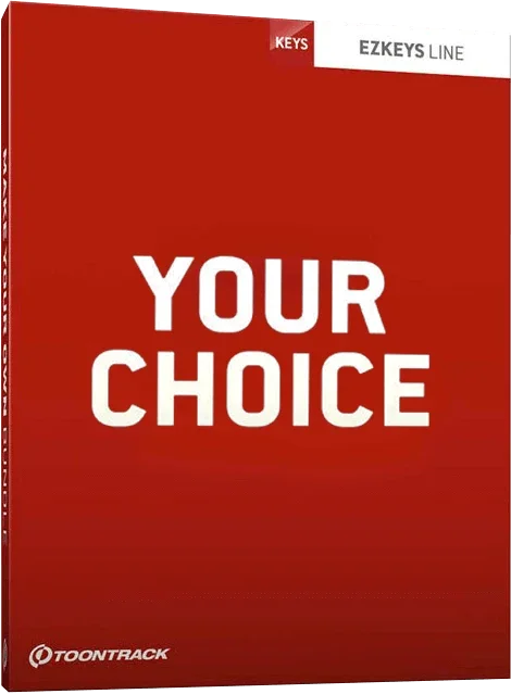 Toontrack EZKeys MIDI Pack - Your Choice interface