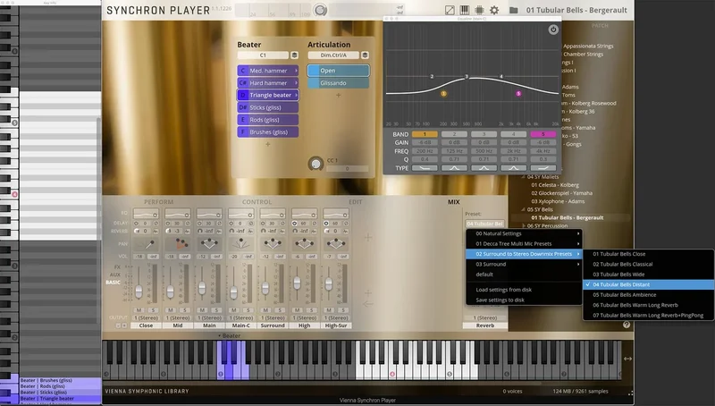 VSL Synchron Bells I interface