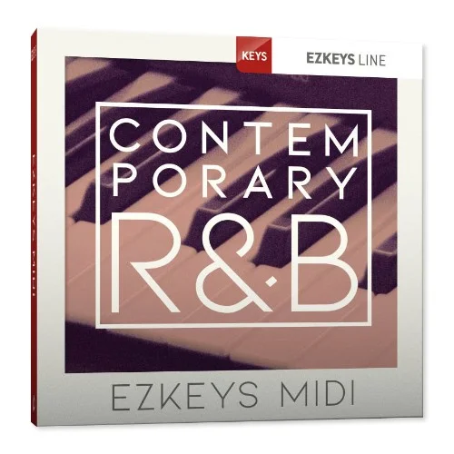 Toontrack EZkeys MIDI Contemporary R&B interface