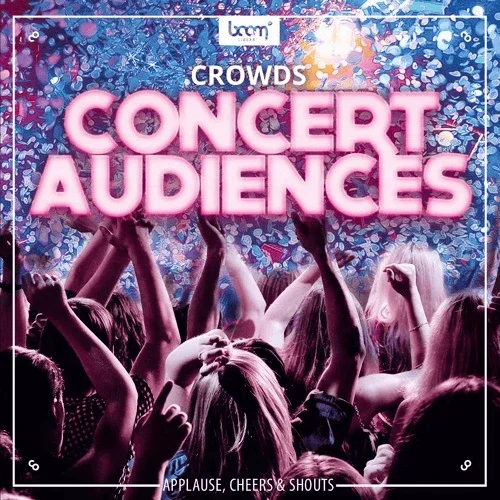BOOM Library Crowds - Concert Audiences interface