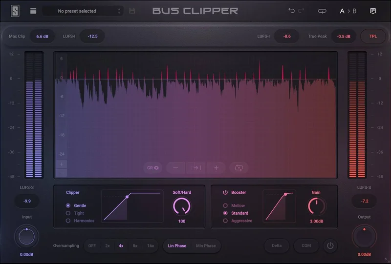 Slate Digital Bus Clipper interface