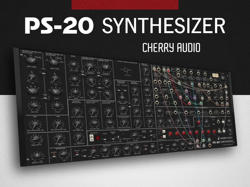 Cherry Audio PS-20 Polyphonic Synthesizer interface