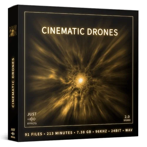 Just Sound Effects Cinematic Drones interface