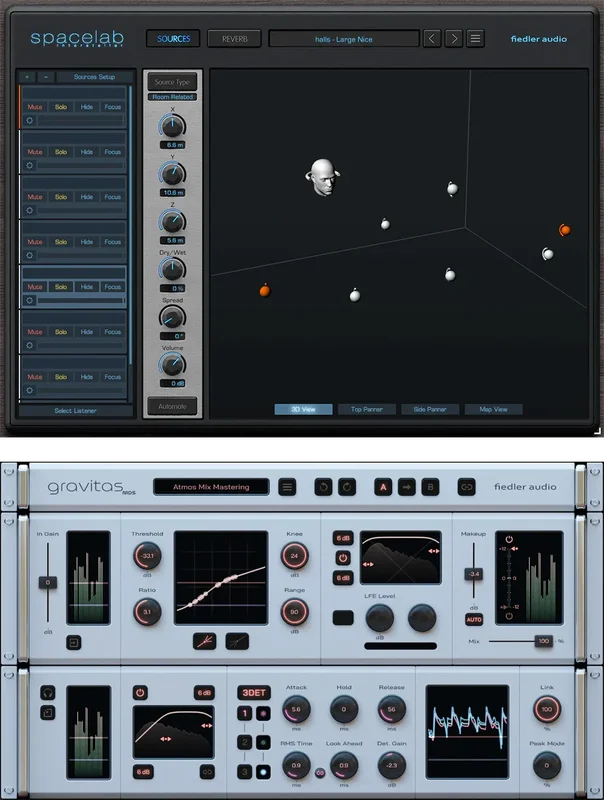 Fiedler Audio Spacelab Interstellar & Gravitas MDS Bundle interface