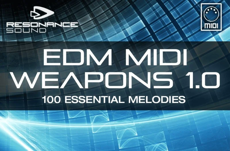 Resonance Sound EDM MIDI Weapons 1.0 interface