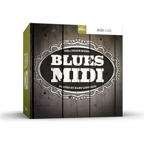 Toontrack Drum MIDI: Blues interface