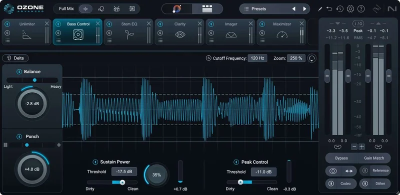 iZotope Ozone 12 Advanced Update from any previous version of Ozone Advanced interface
