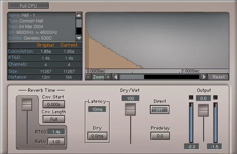 Waves IR-L interface