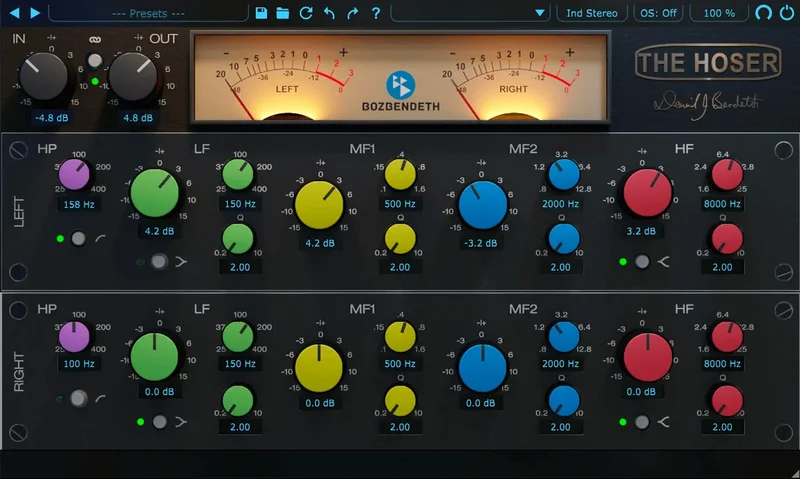 Boz Digital Labs The Hoser XT 2 interface