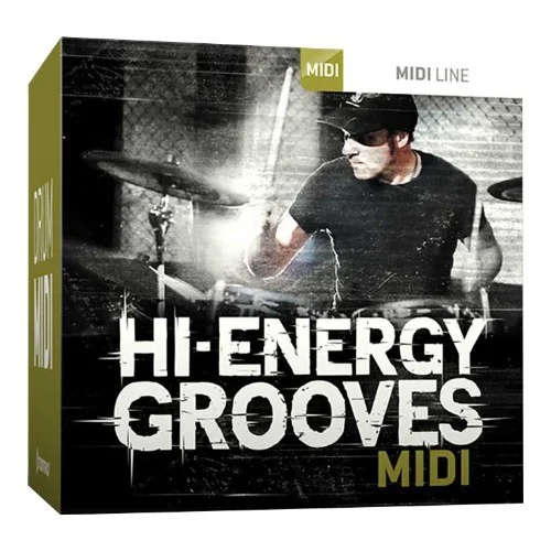 Toontrack Drum MIDI High Energy Grooves interface