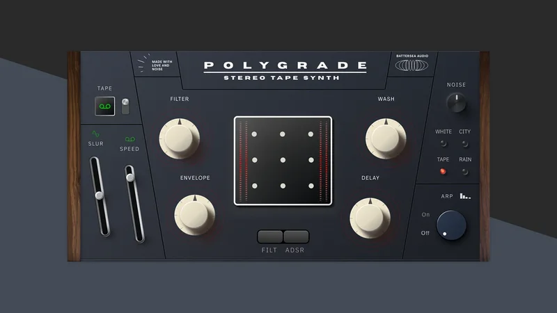 Polygrade Tape Synth interface