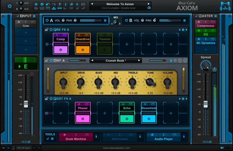 Blue Cat Audio Axiom interface