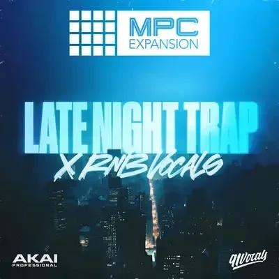 AKAI MPC Expansion: 91Vocals - Late Night Trap x RnB Vocals interface