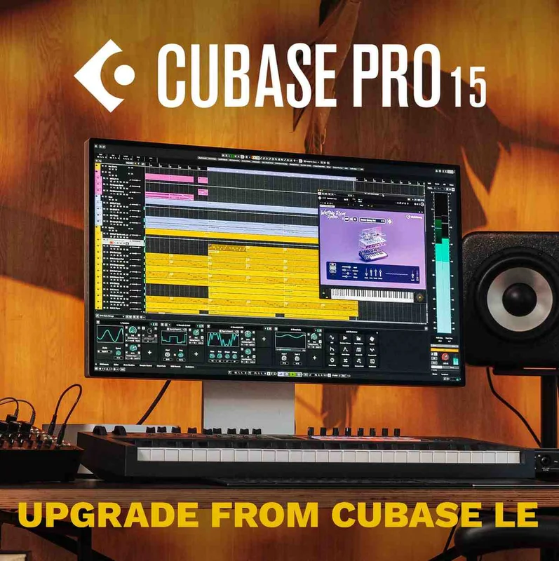 Steinberg Cubase Pro 15 Upgrade from LE 12-15 interface