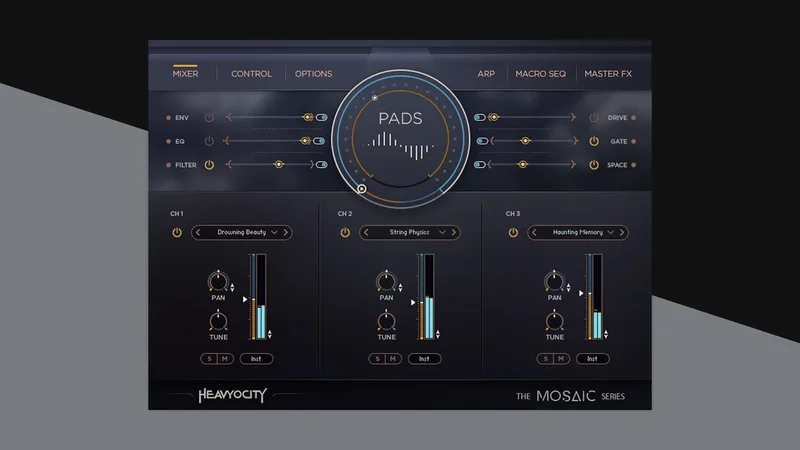 Mosaic Pads interface