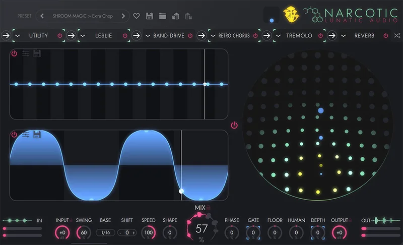 Lunatic Audio Narcotic interface