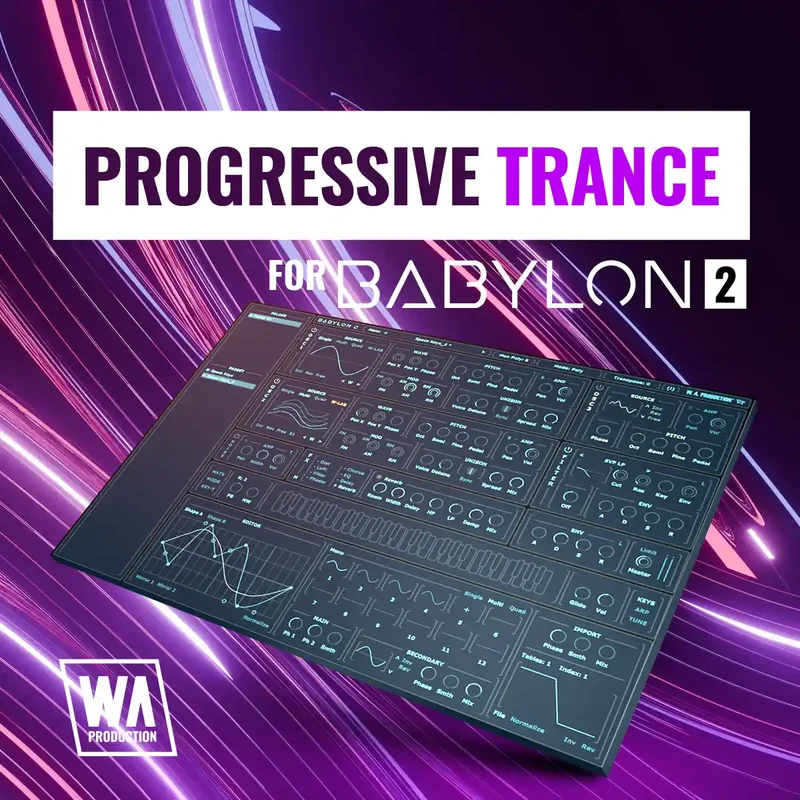 W. A. Production Progressive Trance for Babylon 2 interface