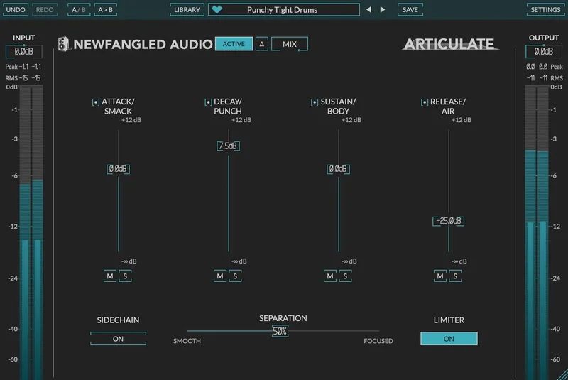 Eventide Newfangled Audio Articulate interface