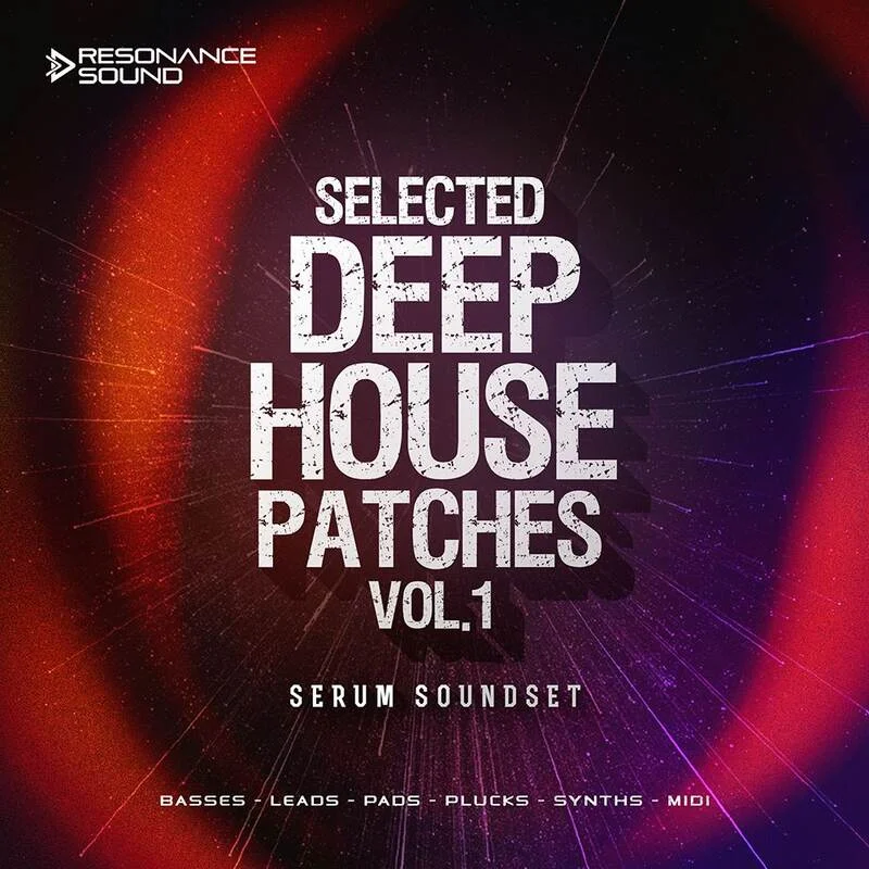 Resonance Sound Selected Deep House Vol.1 for Serum interface