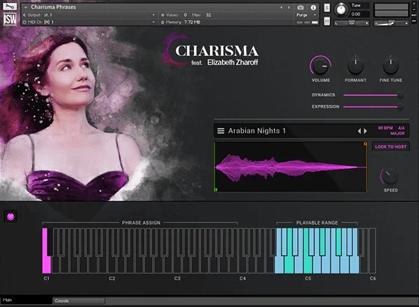 Impact Soundworks Charisma Volume 1 interface