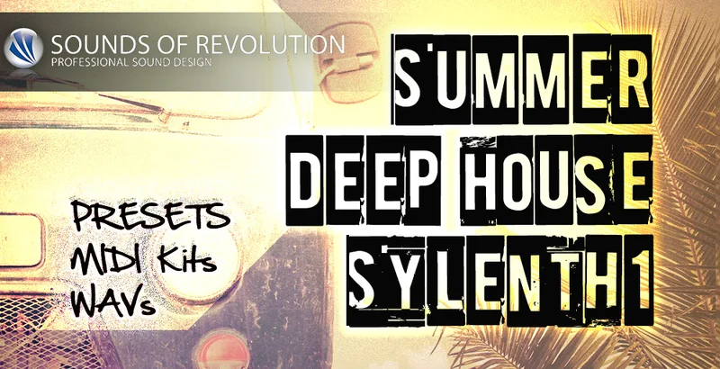 Resonance Sound SOR Summer Deep House Sylenth1 interface
