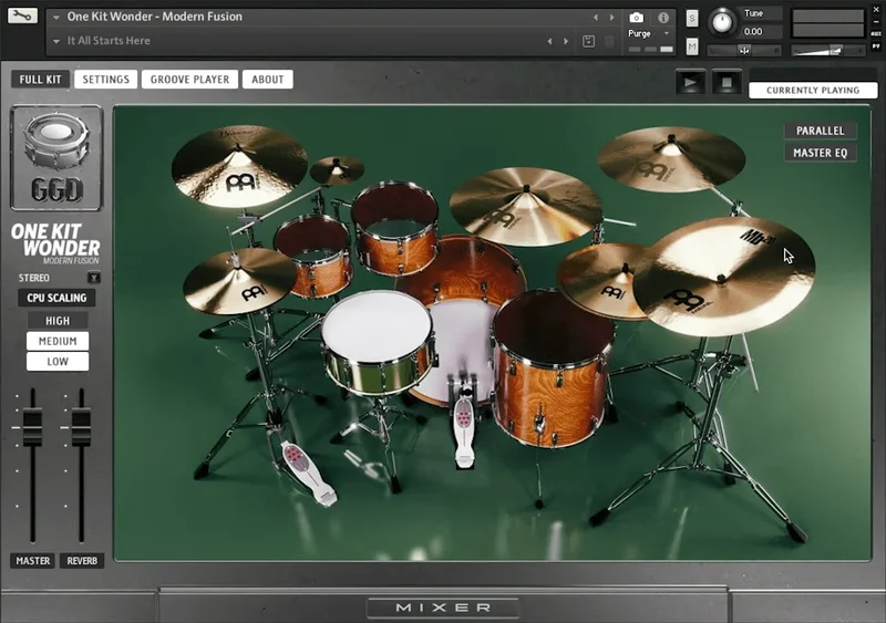 GGD One Kit Wonder: Modern Fusion interface