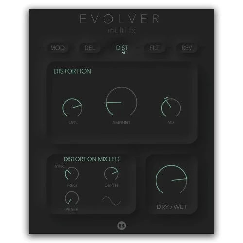 Rast Sound Evolver interface