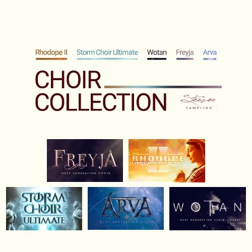 Strezov Sampling Choir Collection interface