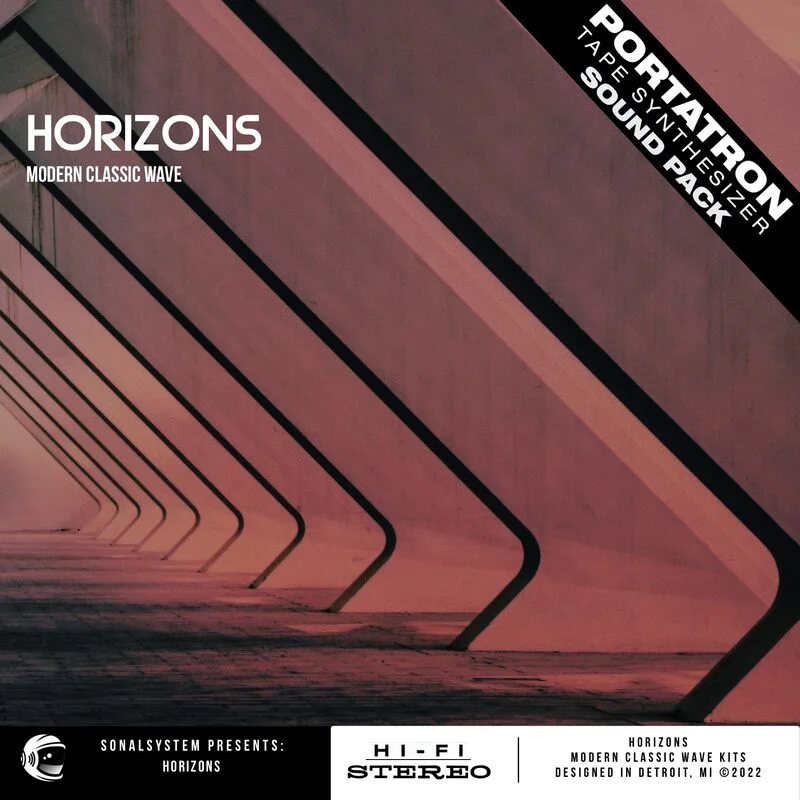 Robotic Bean Portatron Preset Pack: Horizons - Modern Classic Wave interface