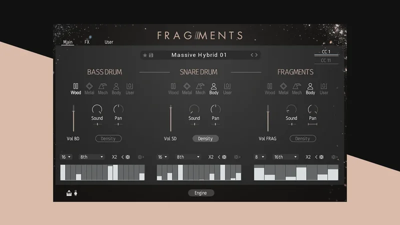 Fragments interface