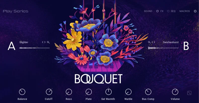 Native Instruments Bouquet interface
