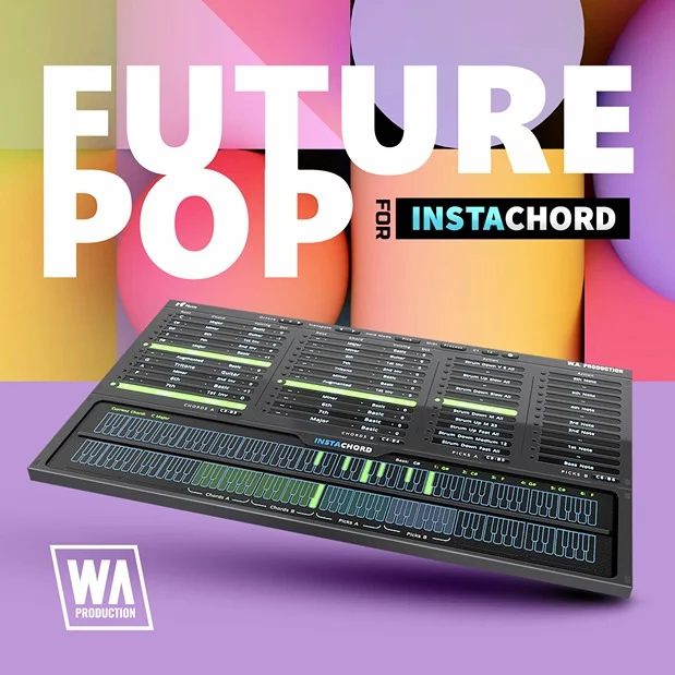 W. A. Production Future Pop for InstaChord & InstaChord 2 interface