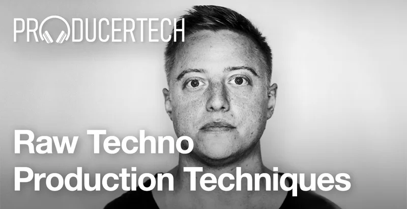 Producertech Raw Techno Production Techniques interface