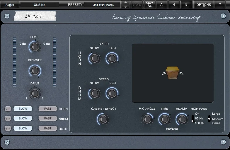 XILS Lab LX122 Pro interface