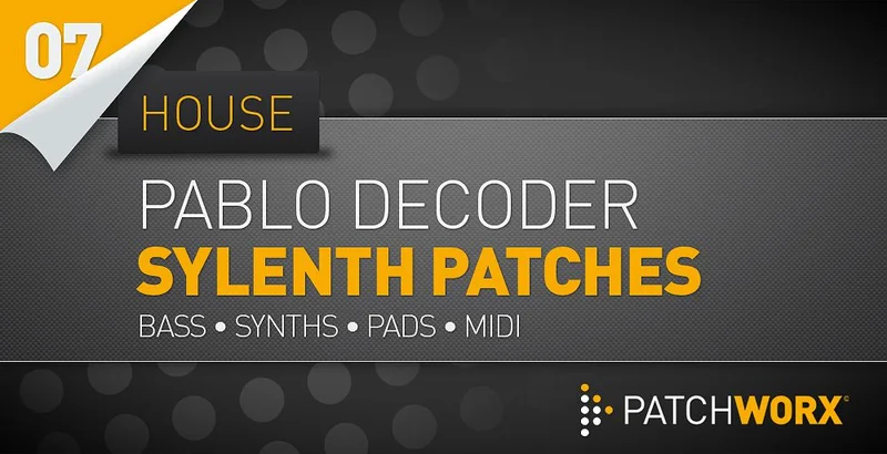Loopmasters Pablo Decoder House Synths Sylenth Presets interface