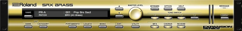 Roland SRX BRASS interface