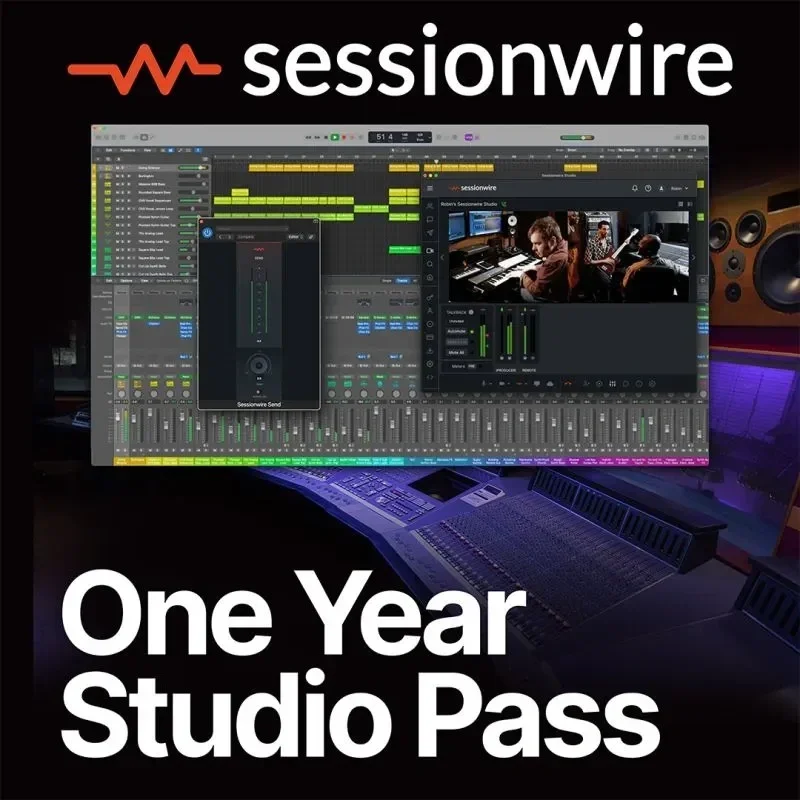 Sessionwire Studio Pass - 1 Year interface