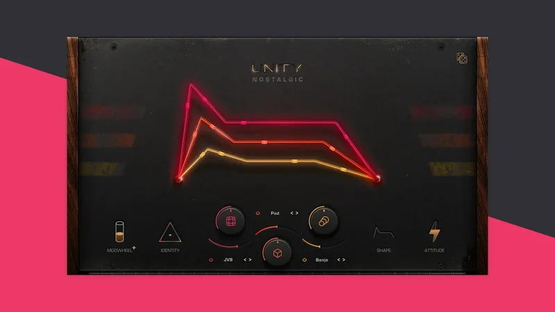 UNITY Nostalgic Synth interface