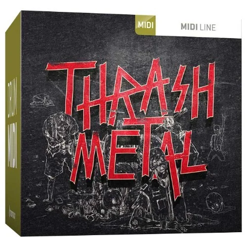 Toontrack Drum MIDI Thrash Metal interface